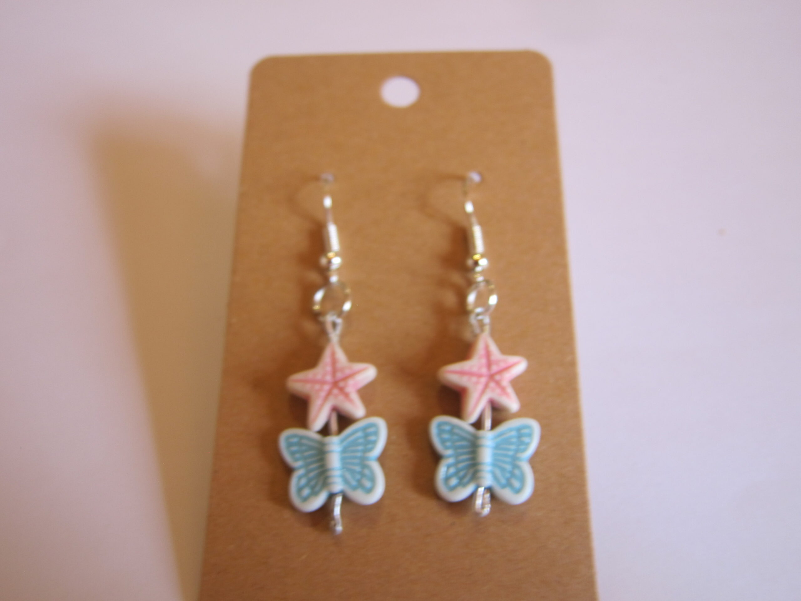 Pendientes estrella mariposa